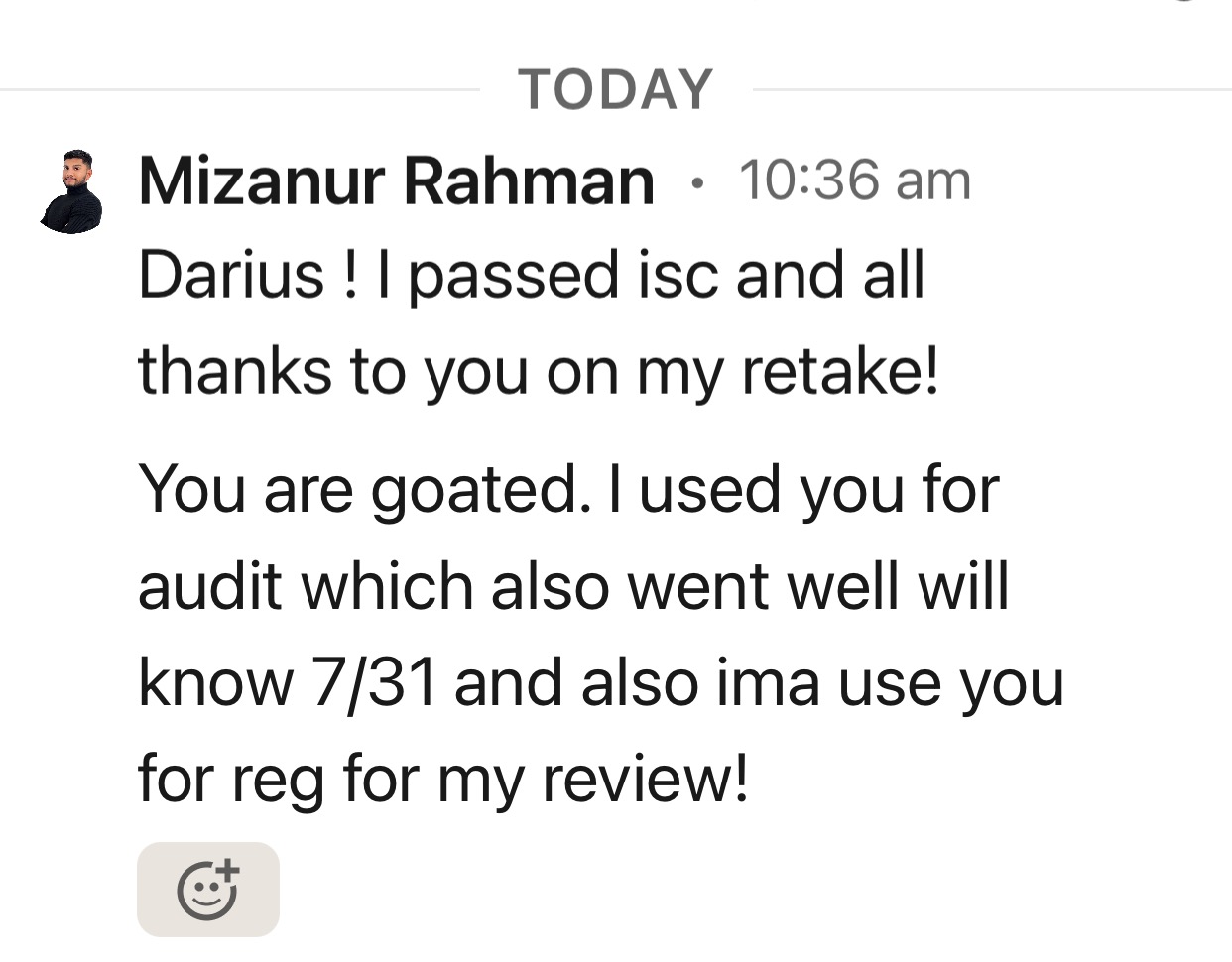 Mazanurk social proof